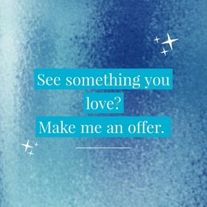 I always consider reasonable offers